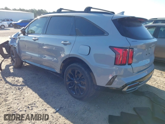 2022 Kia Sorento SX with VIN 5XYRK4LF1NG106743, listed as a IAAI auction lot 41770050 with 51,374 mi miles and . Bid and sale history available at DreamBid. Image 3.