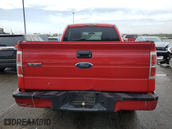 2009 Ford F-150 XL with VIN 1FTRF12W09KB82930, listed as a Copart auction lot 54966505 with 328,094 mi miles and Clean Title. Bid and sale history available at carsss.com. Image 6.