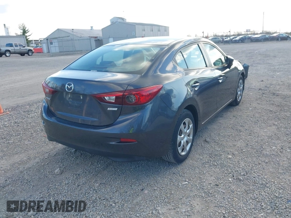 2015 Mazda 3 i Sport with VIN 3MZBM1U7XFM223093, listed as a IAAI auction lot 42020422 with 80,773 mi miles and . Bid and sale history available at carsss.com. Image 4.