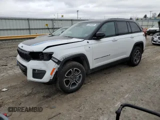 2022 Jeep Grand Cherokee Trailhawk with VIN 1C4RJYC64N8717562, listed as a Copart auction lot 41504365 with Not provided miles and Salvage title. Bid and sale history available at DreamBid. Image 1.