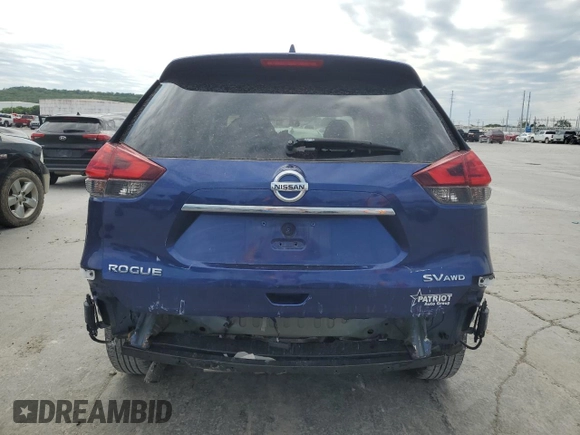 2017 Nissan Rogue SL with VIN 5N1AT2MV8HC885910, listed as a Copart auction lot 57983945 with 82,626 mi miles and Salvage title. Bid and sale history available at DreamBid. Image 6.