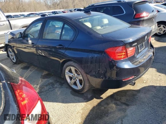 2015 BMW 3 Series 320i xDrive with VIN WBA3C3G56FNS73749, listed as a Copart auction lot 49975215 with Not provided miles and Salvage title. Bid and sale history available at DreamBid. Image 2.