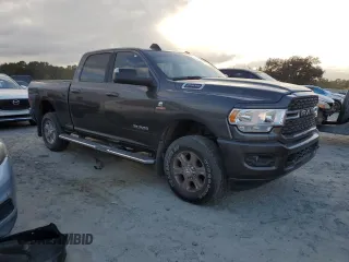 2022 Ram 2500 Big Horn with VIN 3C6UR5DL8NG422309, listed as a Copart auction lot 83674524 with 19,369 mi miles and Salvage Title. Bid and sale history available at carsss.com. Image 4.