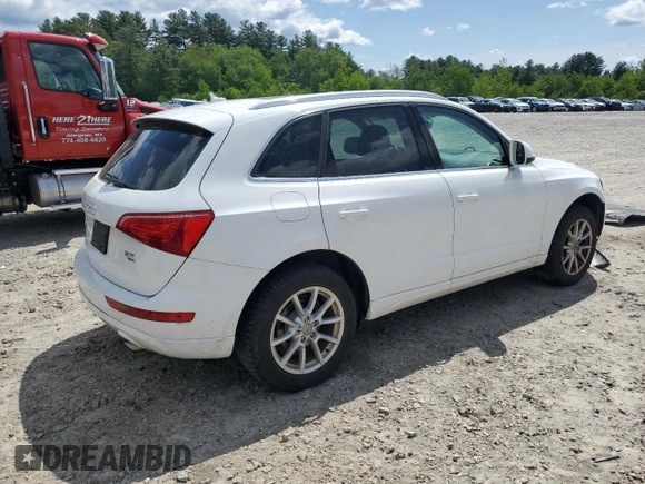 2012 Audi Q5 Premium Plus with VIN WA1LFAFPXCA135694, listed as a Copart auction lot 59293765 with 138,531 mi miles and Clean title. Bid and sale history available at DreamBid. Image 3.