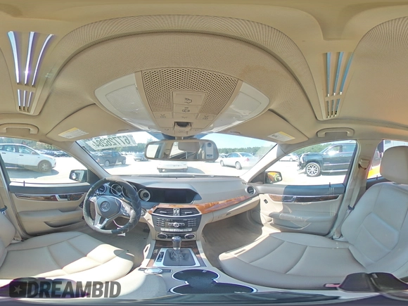 2014 Mercedes-Benz C 350 Sport with VIN WDDGF5HBXEA913811, listed as a Copart auction lot 67726284 with 67,814 mi miles and Salvage Title. Bid and sale history available at DreamBid. Image 13.