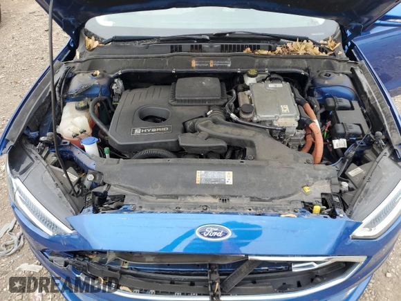 2017 Ford Fusion Hybrid Titanium with VIN 3FA6P0RU1HR138725, listed as a Copart auction lot 56650625 with 77,331 mi miles and Salvage title. Bid and sale history available at DreamBid. Image 11.