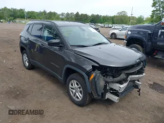 2018 Jeep Compass Sport with VIN 3C4NJDAB3JT230260, listed as a IAAI auction lot 42352447 with 118,902 mi miles and . Bid and sale history available at DreamBid. Image 1.