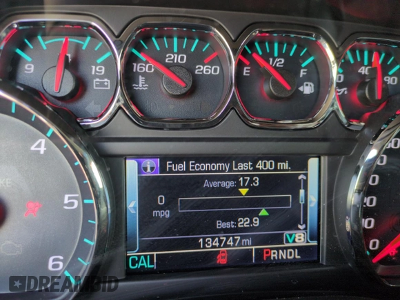 2018 GMC Yukon XL SLT with VIN 1GKS2GKC1JR105652, listed as a Copart auction lot 81405944 with 134,747 mi miles and Salvage Title. Bid and sale history available at carsss.com. Image 9.