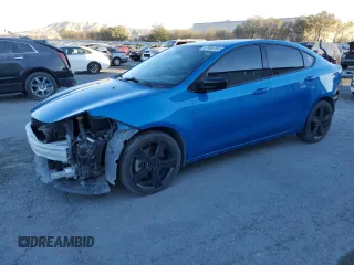 2016 Dodge Dart SXT z VIN 1C3CDFBB7GD592572, wystawiony jako Copart lot #87465154 z przebiegiem 61 792 mil mil oraz Szkoda całkowita • Salvage title. Historia ofert i sprzedaży dostępna na DreamBid. Obrazek 1.