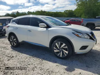 2016 Nissan Murano SL z VIN 5N1AZ2MHXGN139146, wystawiony jako Copart lot #57624115 z przebiegiem Nie podano mil oraz Szkody całkowita. Historia ofert i sprzedaży dostępna na DreamBid. Obrazek 4.