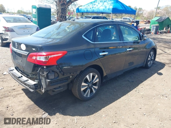 2019 Nissan Sentra SR with VIN 3N1AB7APXKY424509, listed as a IAAI auction lot 42145434 with 99,908 mi miles and . Bid and sale history available at DreamBid. Image 4.