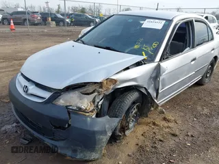 2004 Honda Civic VP with VIN 2HGES16314H609544, listed as a IAAI auction lot 41824111 with 188,226 mi miles. Bid and sale history available at carsss.com. Image 2.