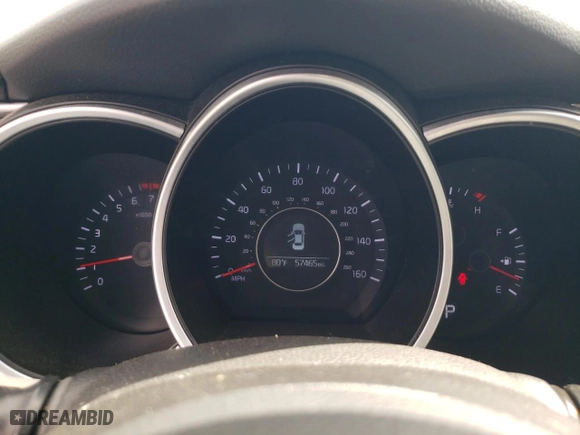 2015 Kia Optima EX with VIN 5XXGN4A78FG453972, listed as a Copart auction lot 49462235 with 57,465 mi miles and Salvage Title. Bid and sale history available at carsss.com. Image 9.
