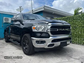 2022 Ram 1500 Big Horn with VIN 1C6RRFBG4NN279562, listed as a Copart auction lot 65243905 with 42,340 mi miles and Clean title. Bid and sale history available at DreamBid. Image 1.