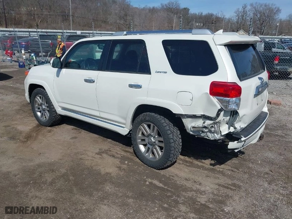 2012 Toyota 4Runner SR5 with VIN JTEBU5JR4C5082017, listed as a IAAI auction lot 41777309 with 93,443 mi miles. Bid and sale history available at carsss.com. Image 3.