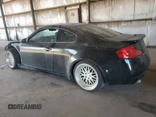 2006 Infiniti G35 Coupe with VIN JNKCV54E86M705596, listed as a Copart auction lot 85163374 with 185,126 mi miles and Clean Title. Bid and sale history available at carsss.com. Image 2.