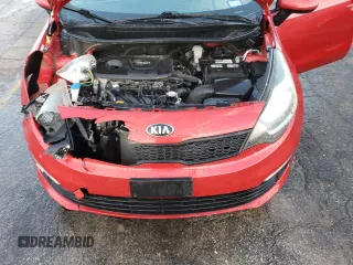 2017 Kia Rio LX with VIN KNADM4A38H6049667, listed as a Copart auction lot 80055054 with 77,445 mi miles and Clean Title. Bid and sale history available at carsss.com. Image 11.