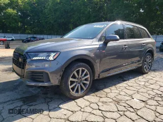 2023 Audi Q7 Premium Plus with VIN WA1LCBF79PD014979, listed as a Copart auction lot 56172535 with 23,066 mi miles and Salvage title. Bid and sale history available at DreamBid. Image 1.