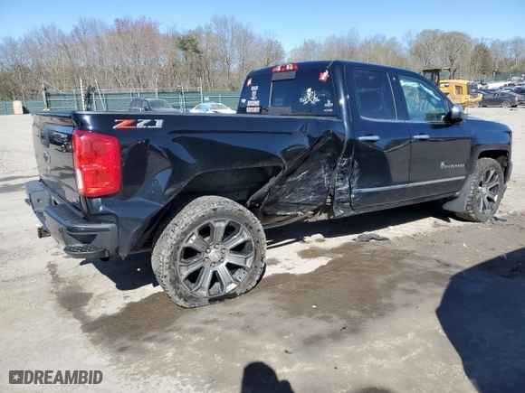 2018 Chevrolet Silverado 1500 LTZ with VIN 1GCVKSEC7JZ177382, listed as a Copart auction lot 51867354 with 91,287 mi miles and Salvage Title. Bid and sale history available at carsss.com. Image 3.