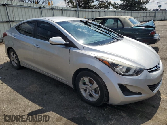 2015 Hyundai Elantra SE z VIN 5NPDH4AEXFH559112, wystawiony jako Copart lot #52568455 z przebiegiem 112 637 mil mil oraz Szkoda całkowita • Salvage title. Historia ofert i sprzedaży dostępna na DreamBid. Obrazek 4.