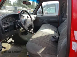1993 Ford F-150 with VIN 1FTEX14N1PKA90772, listed as a Copart auction lot 75896734 with 0 mi miles and Salvage Title. Bid and sale history available at carsss.com. Image 7.