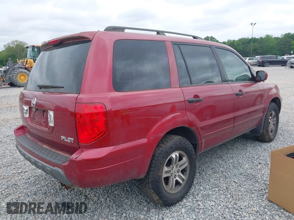 2003 Honda Pilot EX with VIN 2HKYF18513H608933, listed as a IAAI auction lot 42123663 with 309,649 mi miles and . Bid and sale history available at DreamBid. Image 4.