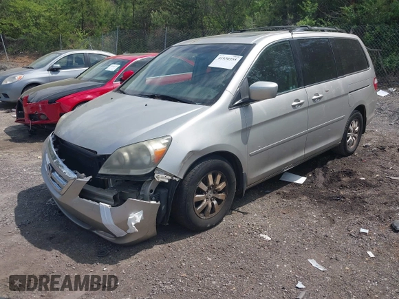 2007 Honda Odyssey Touring with VIN 5FNRL38877B002351, listed as a IAAI auction lot 41930355 with 254,929 mi miles. Bid and sale history available at carsss.com. Image 2.