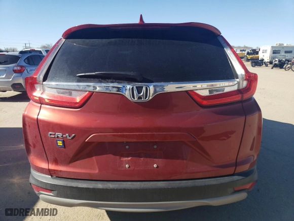 2018 Honda CR-V EX-L with VIN 2HKRW1H80JH502601, listed as a Copart auction lot 47070435 with 77,067 mi miles and Salvage Title. Bid and sale history available at carsss.com. Image 6.