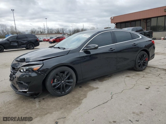 2018 Chevrolet Malibu LT with VIN 1G1ZD5ST7JF222798, listed as a Copart auction lot 49413414 with 99,947 mi miles and Salvage Title. Bid and sale history available at carsss.com. Image 1.