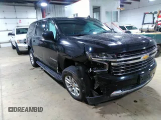 2024 Chevrolet Suburban LT with VIN 1GNSKCKD0RR129408, listed as a IAAI auction lot 41752828 with 39,426 mi miles and . Bid and sale history available at DreamBid. Image 1.