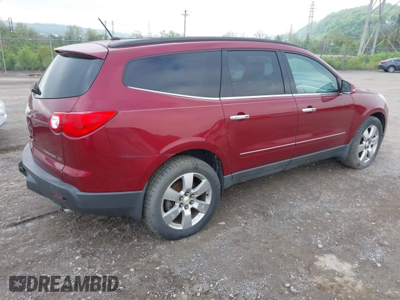 2011 Chevrolet Traverse LTZ with VIN 1GNKVLED6BJ182170, listed as a IAAI auction lot 42230085 with 152,506 mi miles and . Bid and sale history available at DreamBid. Image 4.