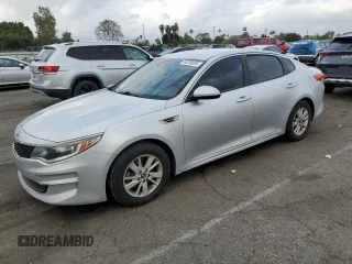 2017 Kia Optima LX with VIN 5XXGT4L36HG143791, listed as a Copart auction lot 54259095 with 129,164 mi miles and Clean Title. Bid and sale history available at carsss.com. Image 1.