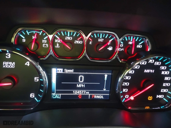 2018 Chevrolet Silverado 1500 LT with VIN 1GCVKREC3JZ170745, listed as a IAAI auction lot 41590416 with 124,577 mi miles. Bid and sale history available at carsss.com. Image 7.
