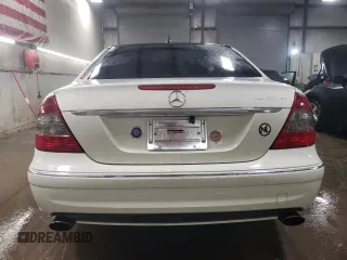 2009 Mercedes-Benz E-Class Luxury 3.5L with VIN WDBUF56X39B421390, listed as a Copart auction lot 47384395 with 125,642 mi miles and Salvage Title. Bid and sale history available at carsss.com. Image 6.