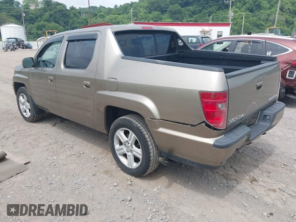 2009 Honda Ridgeline RTL with VIN 5FPYK16579B104545, listed as a IAAI auction lot 42601283 with 100,543 mi miles and . Bid and sale history available at DreamBid. Image 3.