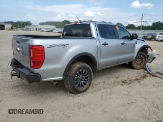 2023 Ford Ranger XL with VIN 1FTER4FH4PLE15217, listed as a Copart auction lot 59670895 with 21,744 mi miles and Non repairable. Bid and sale history available at DreamBid. Image 3.