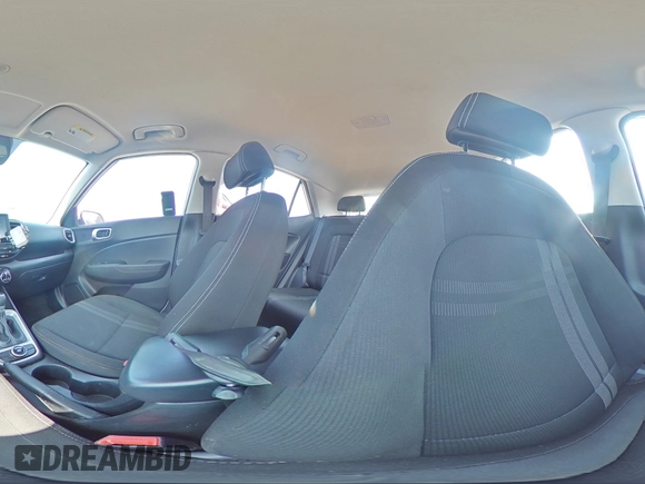 2020 Hyundai Venue SEL with VIN KMHRC8A39LU020858, listed as a Copart auction lot 60042955 with 124,469 mi miles and Salvage title. Bid and sale history available at DreamBid. Image 14.