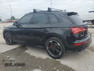 2020 Audi SQ5 Premium Plus with VIN WA1B4AFY0L2122926, listed as a Copart auction lot 60039833 with 25,501 mi miles. Bid and sale history available at carsss.com. Image 2.