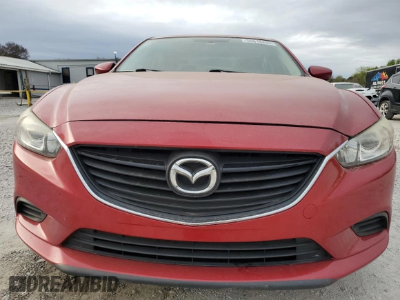 2016 Mazda 6 i Touring with VIN JM1GJ1V55G1483981, listed as a Copart auction lot 50818435 with 101,723 mi miles and Salvage Title. Bid and sale history available at DreamBid. Image 5.