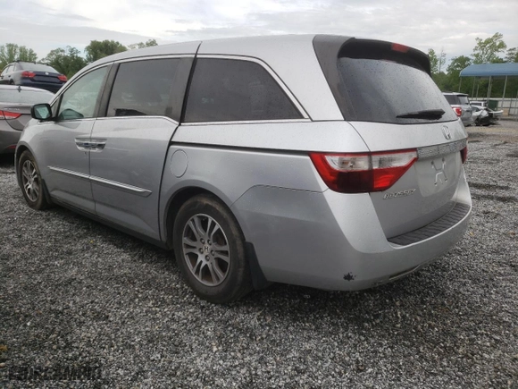 2012 Honda Odyssey EX with VIN 5FNRL5H47CB143830, listed as a Copart auction lot 53812775 with 212,418 mi miles and Clean Title. Bid and sale history available at carsss.com. Image 2.