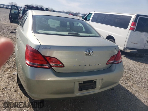 2006 Toyota Avalon XL with VIN 4T1BK36B46U086911, listed as a Copart auction lot 50148535 with 35,569 mi miles and Salvage Title. Bid and sale history available at carsss.com. Image 6.