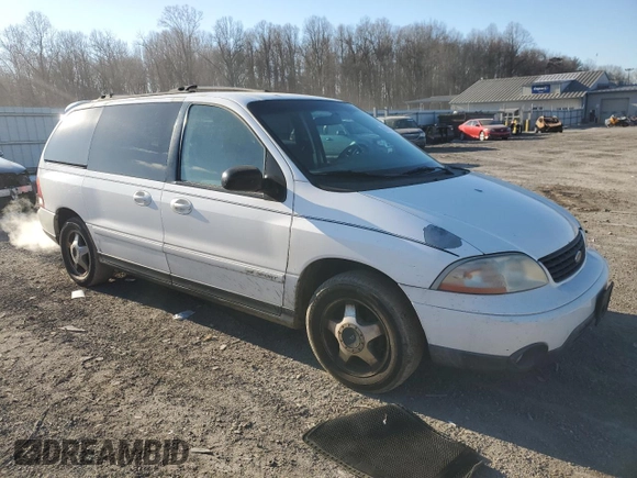 2001 Ford Windstar Sport Standard z VIN 2FMZA57431BB40307, wystawiony jako Copart lot #88161745 z przebiegiem 127 665 mil mil oraz Czysty tytuł • Clean title. Historia ofert i sprzedaży dostępna na DreamBid. Obrazek 4.