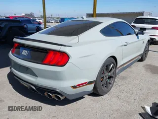 2021 Ford Mustang Mach 1 with VIN 1FA6P8R08M5550536, listed as a IAAI auction lot 41664249 with 19,006 mi miles and . Bid and sale history available at DreamBid. Image 4.