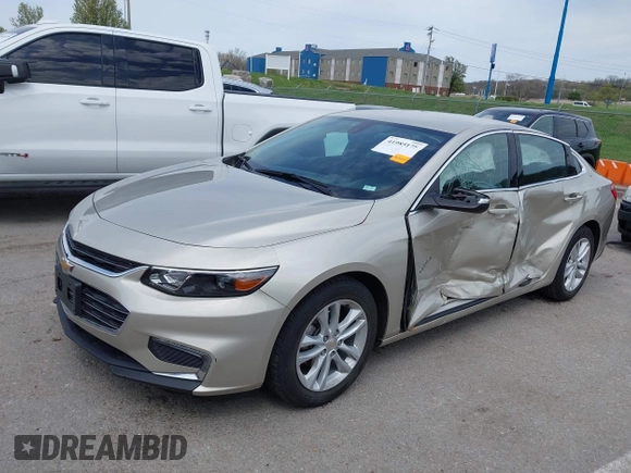 2016 Chevrolet Malibu LT with VIN 1G1ZE5ST0GF322909, listed as a IAAI auction lot 41985175 with 33,852 mi miles and . Bid and sale history available at DreamBid. Image 2.