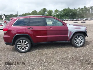 2017 Jeep Grand Cherokee Limited with VIN 1C4RJFBG4HC873889, listed as a IAAI auction lot 42726154 with 52,896 mi miles and . Bid and sale history available at DreamBid. Image 13.