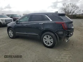 2021 Cadillac XT5 FWD Luxury with VIN 1GYKNAR48MZ145093, listed as a Copart auction lot 83114784 with 41,899 mi miles and Salvage Title. Bid and sale history available at carsss.com. Image 2.