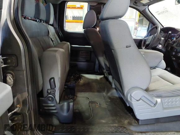 2011 Ford F-150 XL with VIN 1FTEX1EM4BFB73765, listed as a IAAI auction lot 41292186 with 128,334 mi miles. Bid and sale history available at carsss.com. Image 8.
