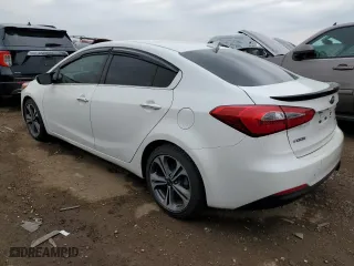 2016 Kia Forte EX with VIN KNAFX4A88G5530700, listed as a Copart auction lot 53818585 with 122,185 mi miles and Clean Title. Bid and sale history available at carsss.com. Image 2.