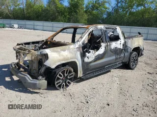 2021 GMC Sierra 1500 AT4 with VIN 3GTP9EEL3MG161612, listed as a Copart auction lot 58376235 with Not provided miles and Non repairable. Bid and sale history available at DreamBid. Image 1.