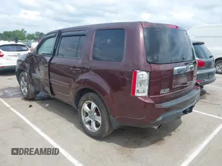 2013 Honda Pilot EX-L with VIN 5FNYF4H52DB085259, listed as a IAAI auction lot 42120763 with 96,744 mi miles and . Bid and sale history available at DreamBid. Image 3.